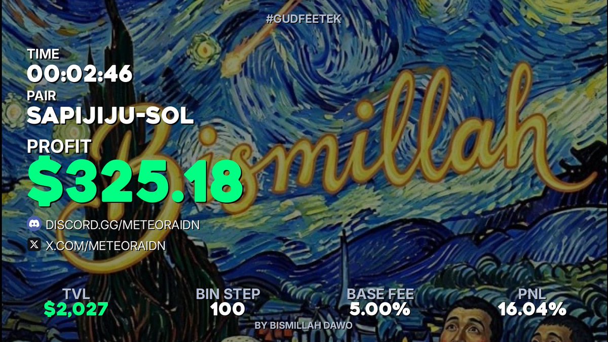 thank god i'm in bismillah dawooo 🙏

bags szn goes brrrr

gud fee tek #LPArmy 

<a href="/MeteoraIDN/">MeteoraIDN</a> <a href="/MeteoraAG/">Meteora</a> <a href="/met_lparmy/">LP Army</a>