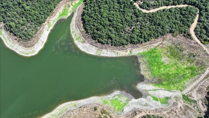 İstanbul'a su sağlayan barajların ortalama doluluk oranı, yağışların etkisiyle yüzde 23,75'e yükseldi.