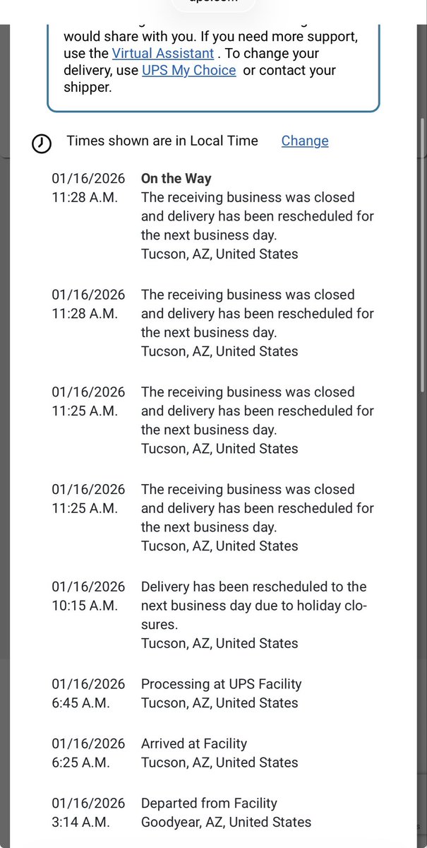 hyperhashtech's tweet image. Absolutely disgusting behavior from @UPS when I called them out for lying about it being a holiday their support changed the reason for not delivering today to business was closed. Yet we were open and better yet even talked to our ups driver today who said they forgot to load it