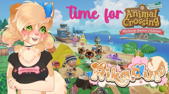 MORE Of the Animal Crossing Update! twitch.tv/rikapup
