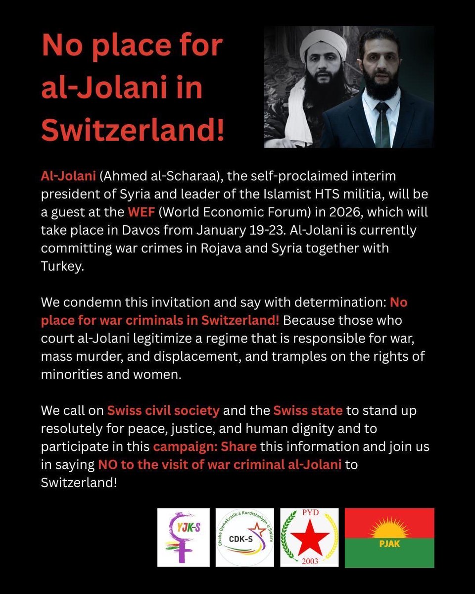 Rezdar4721's tweet image. #JolaniIsNotWelcome