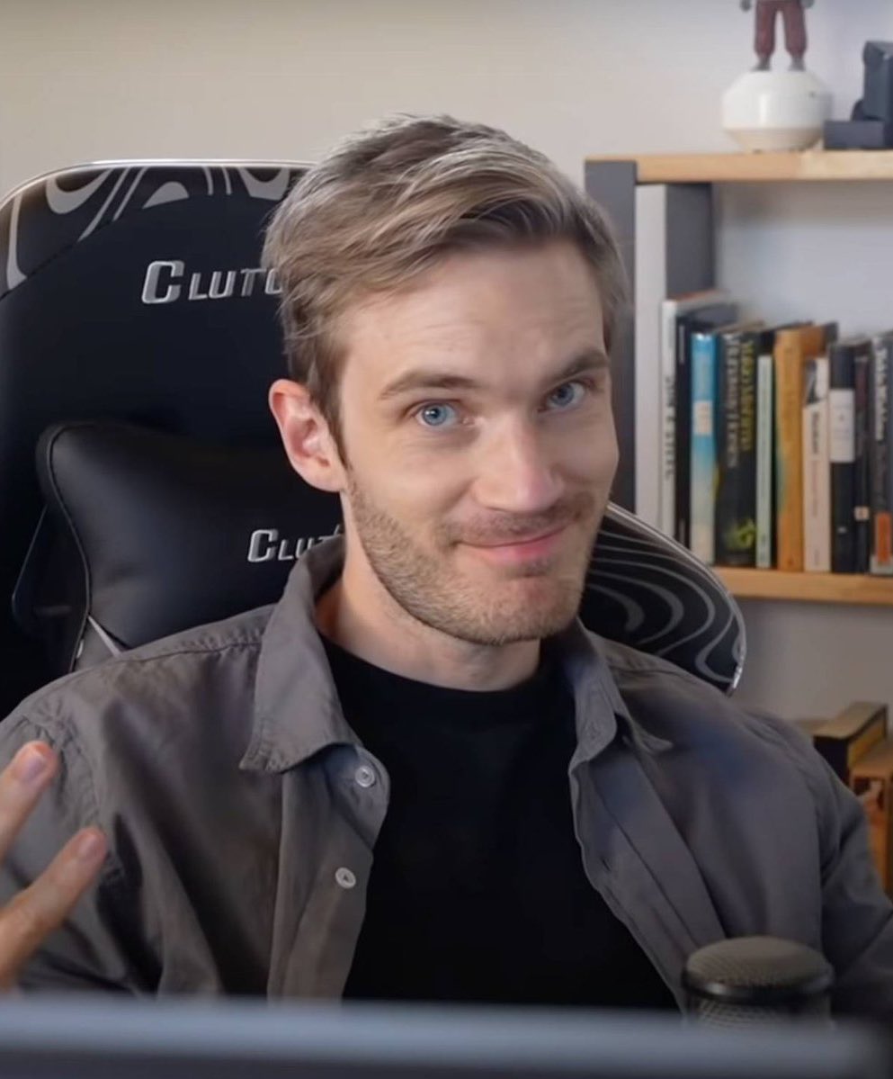 Dexerto's tweet image. PewDiePie was invited by one of the studios behind Attack on Titan to spend a day drawing with its animators

They even drew him as a member of the Scout Regiment as a gift