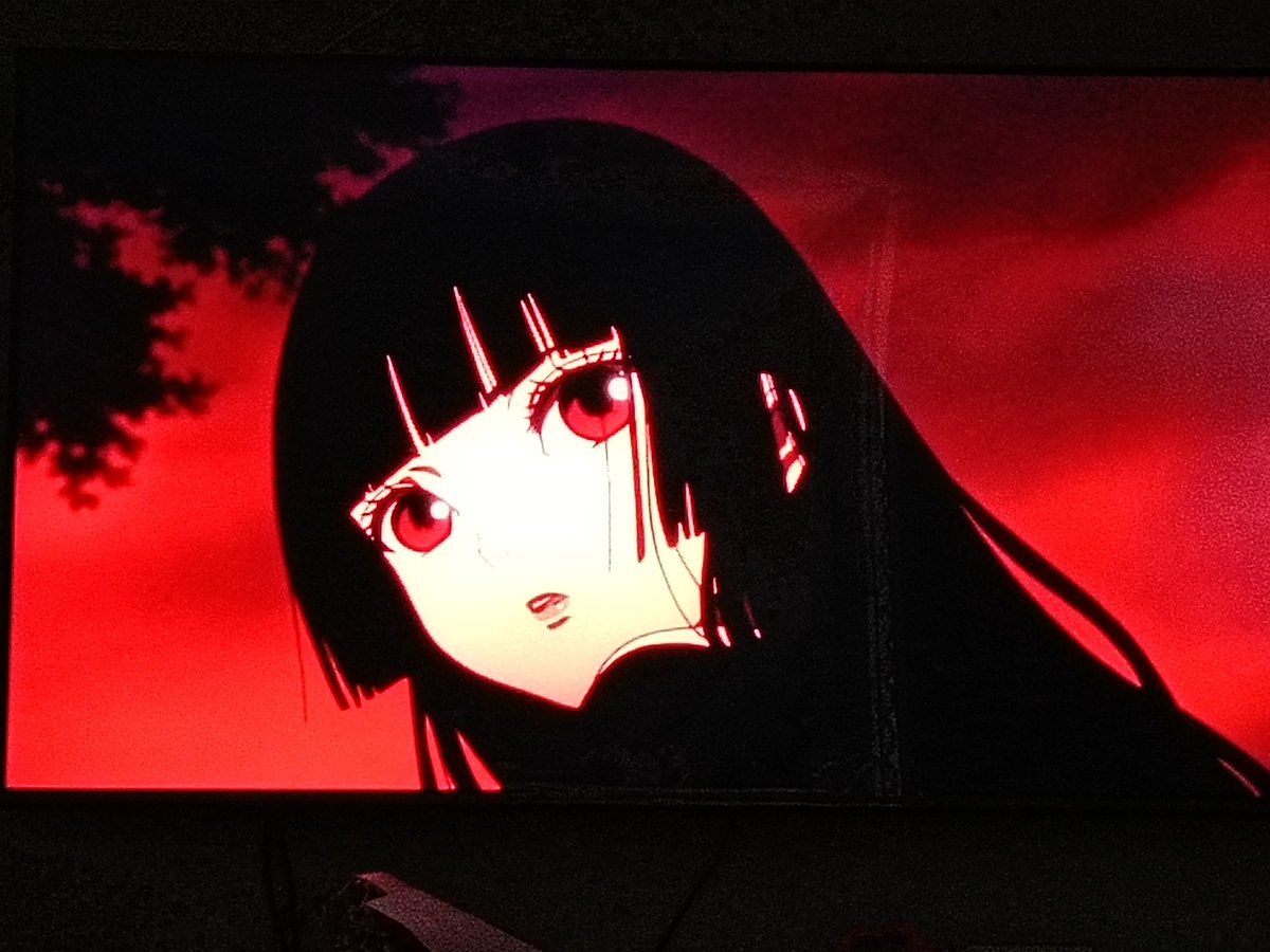 donitadarks's tweet photo. Algunos viendo el desfile militar y yo viendo con mi esposo una vez mรกs Hell Girl. ๐๐ฏ๏ธ
#AnimeHorror #Anime #EnmaAi #HellGirl #JigokuShoujo #dark #ChicaInfernal #memories #thebest #darkness https://t.co/F9pI0R5GPs