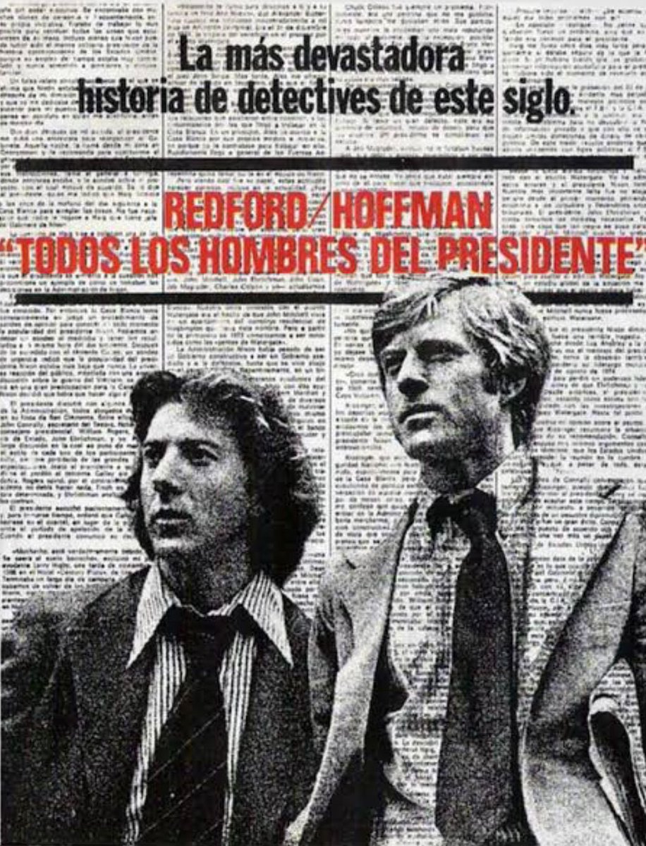 Ha muerto uno de los grandes. A Robert Redford lo recordaremos por muchas películas, pero yo me quedo con “Todos los hombres del presidente”. 

Seguimos la pista del dinero.
