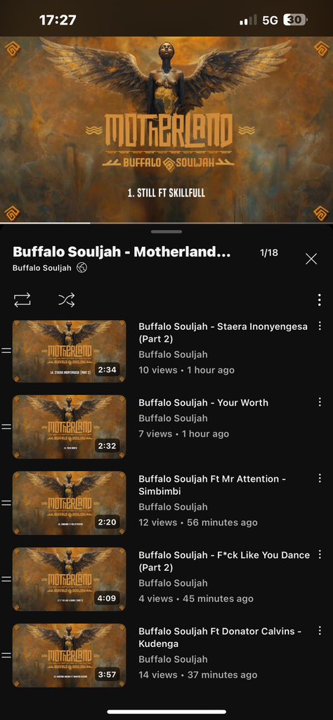 Khanyisile Jamani (@jamani_khanyi) on Twitter photo Buffalo Souljah really delivered here 🫰🥳🔥 #MotherLandAlbum Buffalo Souljah really delivered here 🫰🥳🔥 #MotherLandAlbum