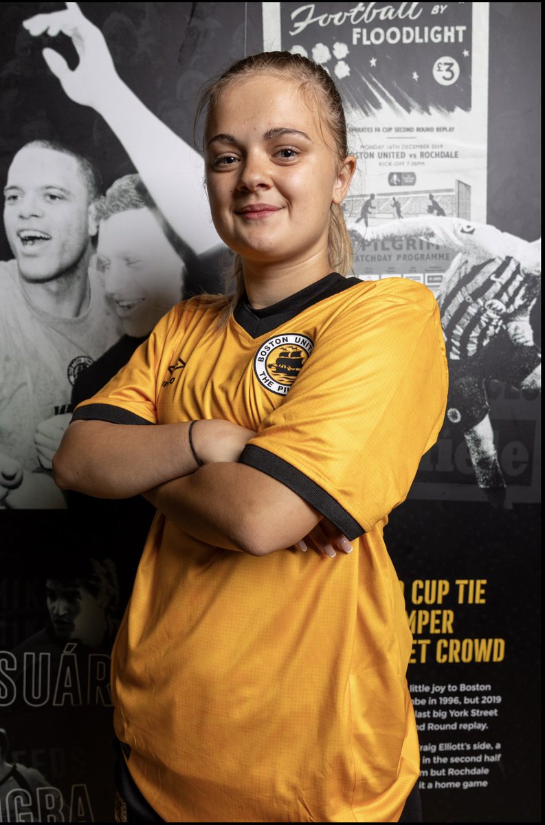 BostonUnitedWFC's tweet image. 📣 PLAYER ANNOUNCEMENT 📣

We’re delighted to welcome Tilly-Mae Mullenger to Boston United Ladies! 🟡⚫

A dynamic striker, Tilly brings a fire in her belly in her playing style which is embraced within the side and is ready to make her mark in amber and black.

#BULFC