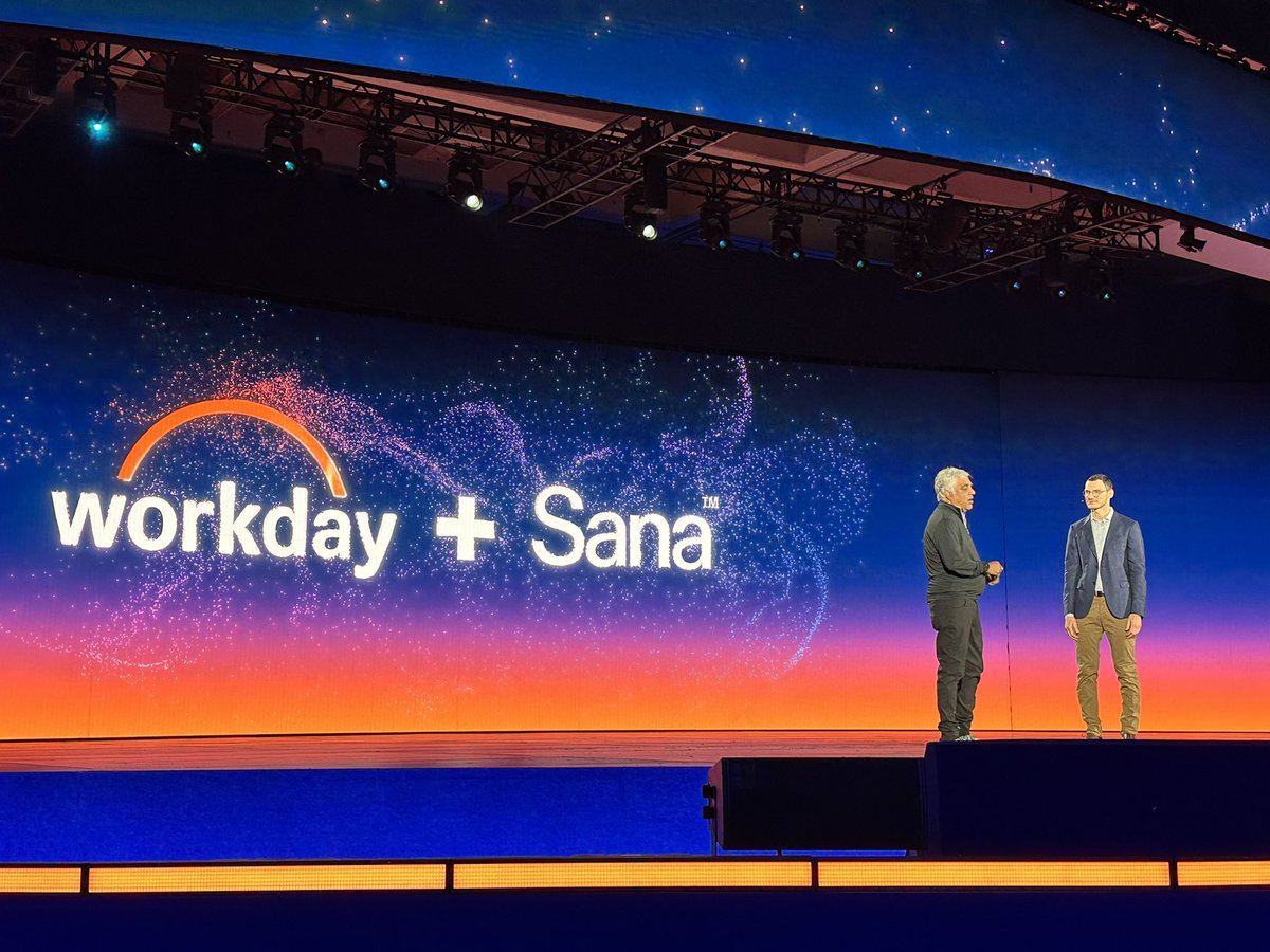 mikeni's tweet image. Breaking: Workday signs definitive agreement to acquire Sana, bringing an AI-powered intelligent assistant to every employee. Imagine an AI guide that doesn&apos;t just find info, but reasons, anticipates, and acts. The future of work is here! #WorkdayAI #EnterpriseIntelligence