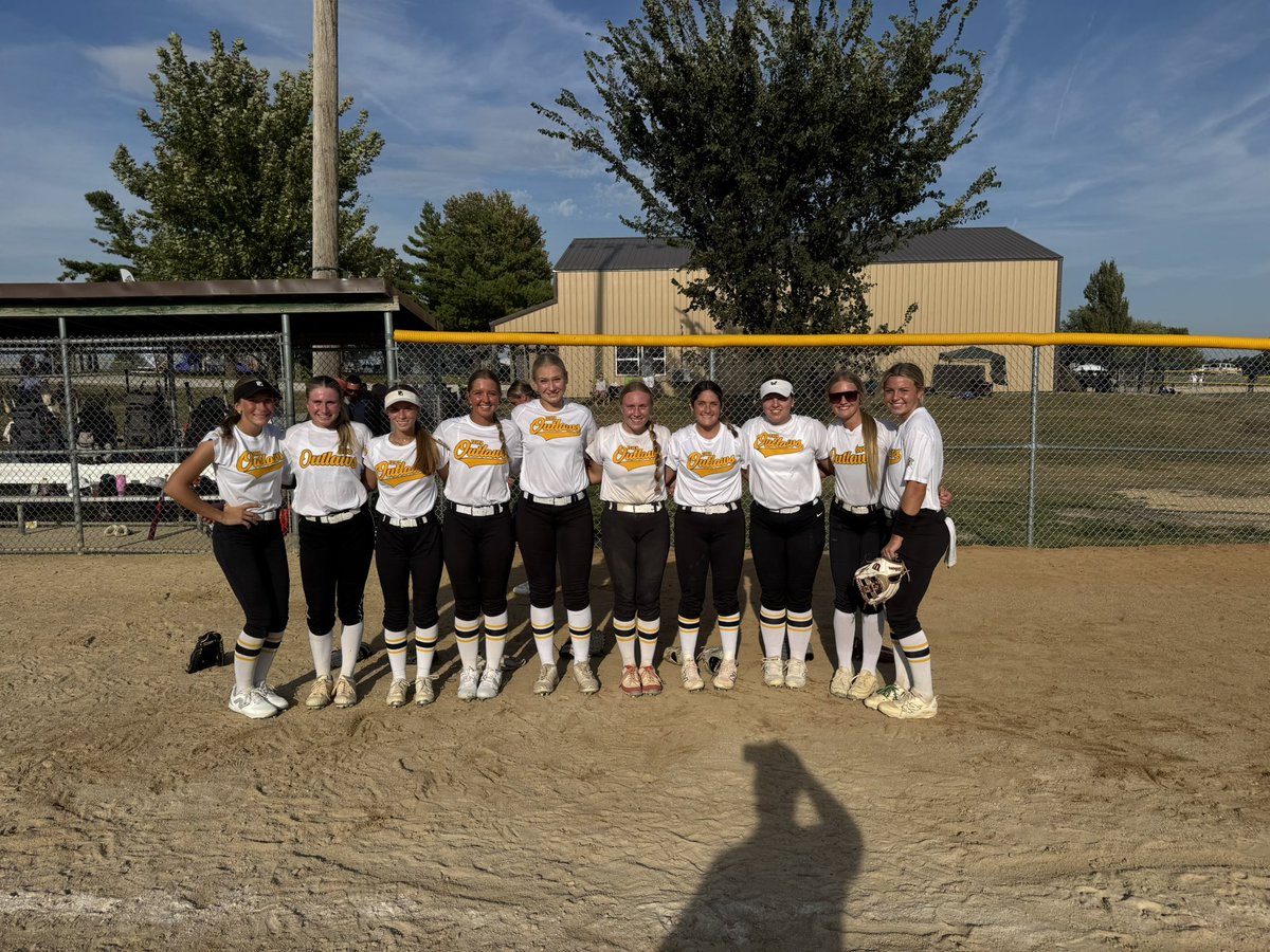 Iowa Outlaws Select 06 Andrew (@iowa_06) on Twitter photo Brought home a 3rd place finish at the <a href="/PG_Softball/">Perfect Game Softball</a> Iowa Elite this weekend, going 6-1! <a href="/AshleyMears_PG/">Ashley Mears PG Scout</a>
Congrats to our bomb squad…
<a href="/O19Mady/">Mady Ott</a> 💣💣
<a href="/jadenvanpelt46/">Jaden Van Pelt</a> 💣💣
<a href="/addison_lyddon/">Addison Lyddon</a> 💣
<a href="/ilsahervey/">Ilsa Hervey 2027</a> 💣 Brought home a 3rd place finish at the <a href="/PG_Softball/">Perfect Game Softball</a> Iowa Elite this weekend, going 6-1! <a href="/AshleyMears_PG/">Ashley Mears PG Scout</a>
Congrats to our bomb squad…
<a href="/O19Mady/">Mady Ott</a> 💣💣
<a href="/jadenvanpelt46/">Jaden Van Pelt</a> 💣💣
<a href="/addison_lyddon/">Addison Lyddon</a> 💣
<a href="/ilsahervey/">Ilsa Hervey 2027</a> 💣