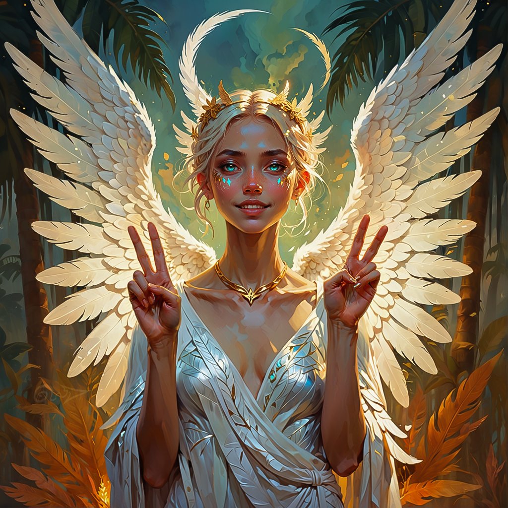 <a href="/seahawkgirl84/">MamaLamb</a> <a href="/gritngrace1423/">Grit&Grace</a> <a href="/Madhawk300/">Jo🇺🇸Jim Rippy</a> <a href="/Mitocndralorian/">Mito</a> Thank you <a href="/seahawkgirl84/">MamaLamb</a> for thinking on me!
Love your angel, so delicate &amp; full of details! 💙🪽
I feel inspired to continue with the angel theme 

QT Peace 🕊️

<a href="/ArtiRoseCreatez/">Arti Rose</a> <a href="/ChrisLost13/">Chris_LosT</a> <a href="/IOI101IOI101I/">IOI101IOI</a> <a href="/JROCKN1/">JROCKN</a> <a href="/ImmaginAI/">ImmaginAI</a>