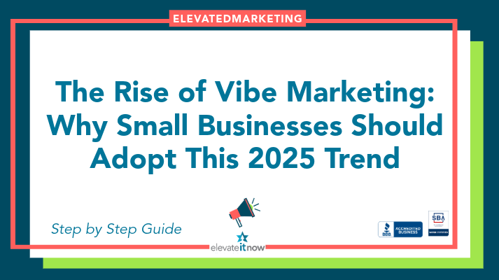 The Rise of Vibe Marketing: Why Small Businesses Should Adopt This 2025 Trend elevateitnow.com/the-rise-of-vi…