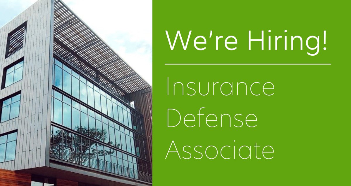 We’re hiring! 

RG is seeking an Associate to join our Insurance Defense team, focusing on personal injury and medical malpractice cases. More details and how to apply here: bit.ly/46hS7yx