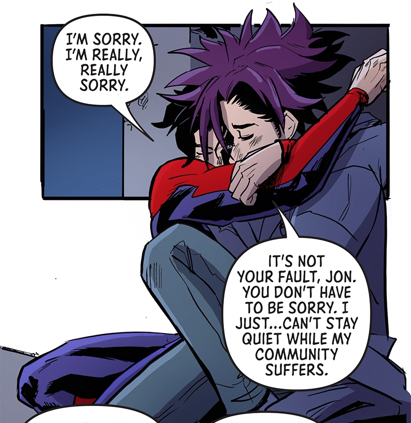 Jon Kent: This Internship Is My Kryptonite #11 (SPOILER)

This #JonJay version is much much much better. 🥲🥲🥲🥲🥲

#JayJon #JonKent #JayNakamura #Superman #Gossamer