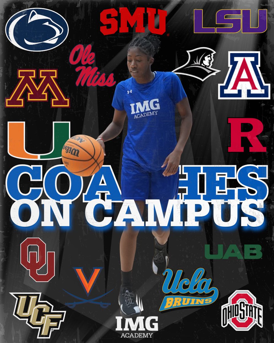 Week 2 of the recruiting period was another who’s who in Bradenton 👀

Thank you to all the Men’s and Women’s coaches who came by this week!