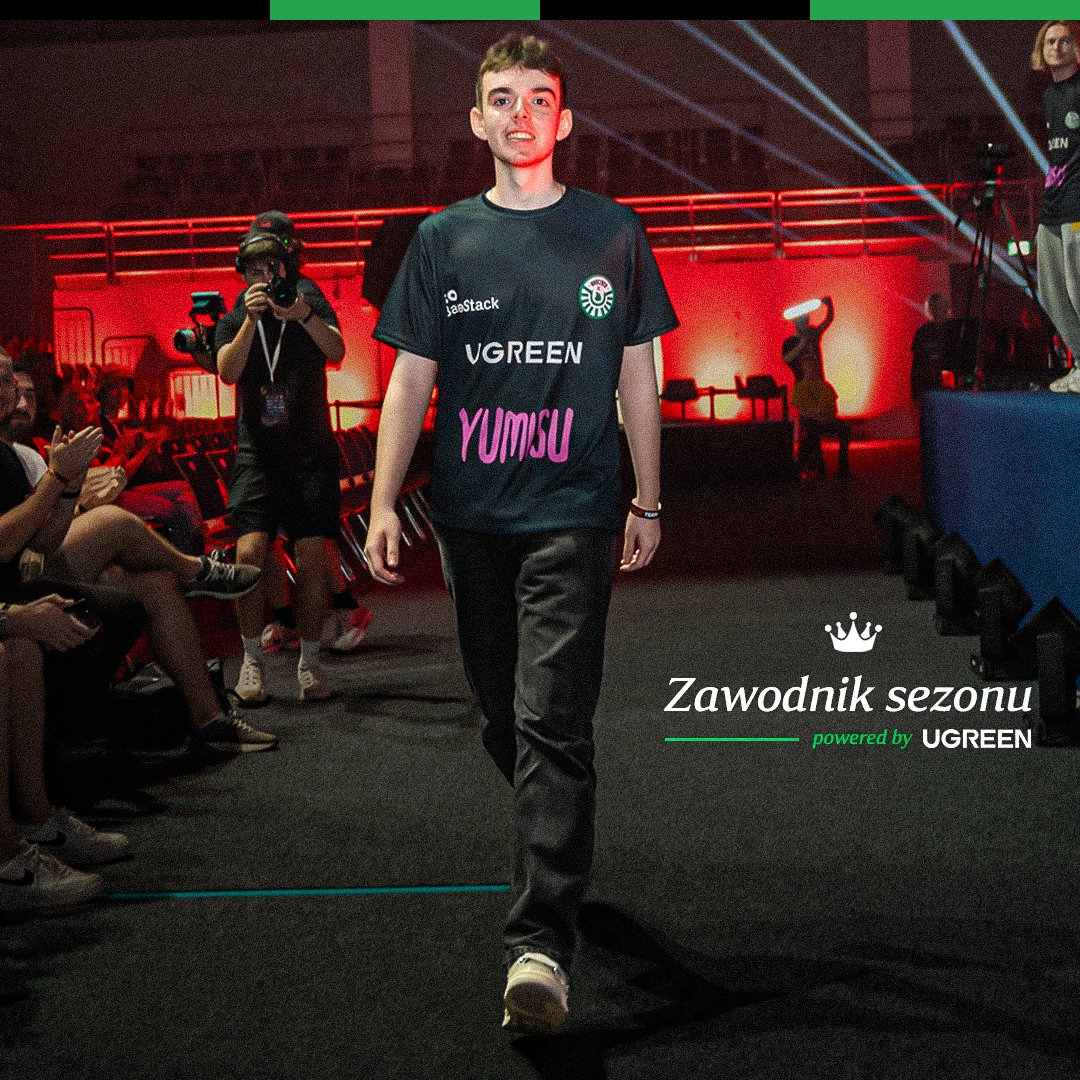 W wewnętrznym głosowaniu społeczności Barczącej nasz młody G.O.A.T. został wybrany graczem letniego splitu! 🐐🔥

Nagroda przyznana dzięki wsparciu <a href="/UGREENOfficial/">UGREEN</a>