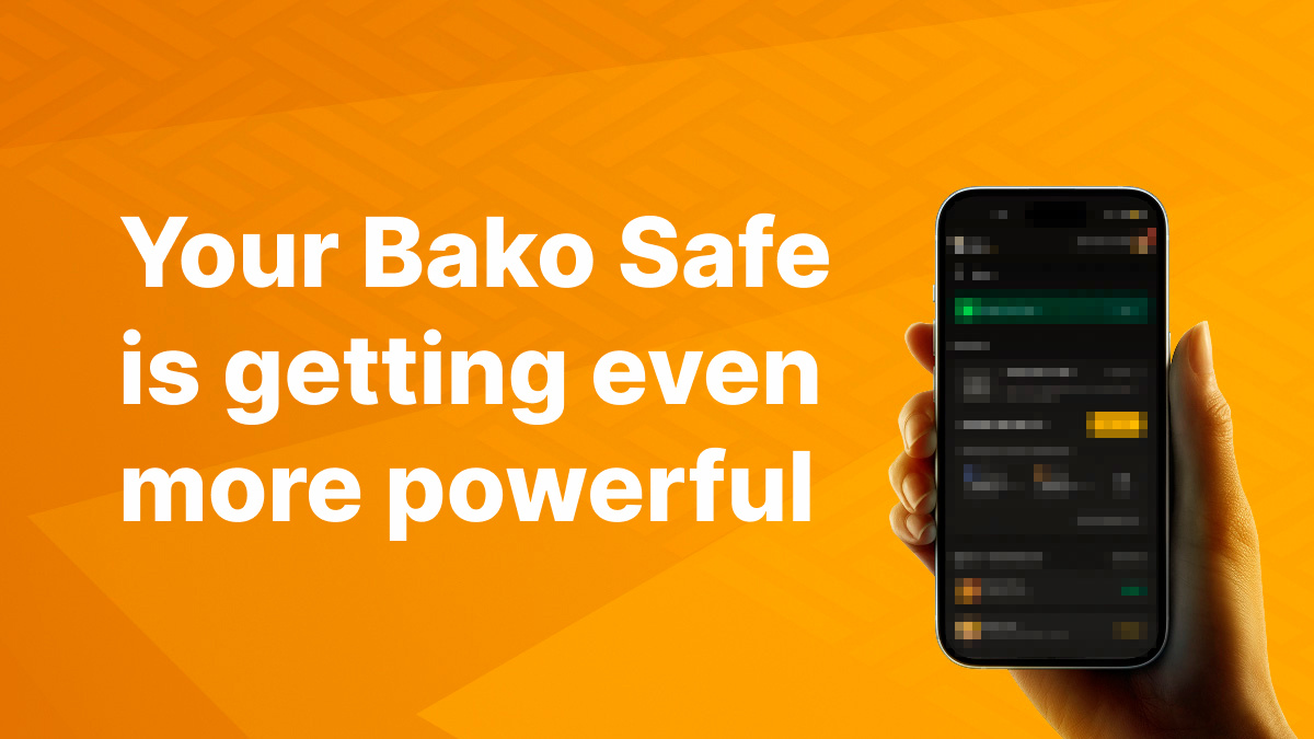 bakosafe's tweet image. New features coming soon.