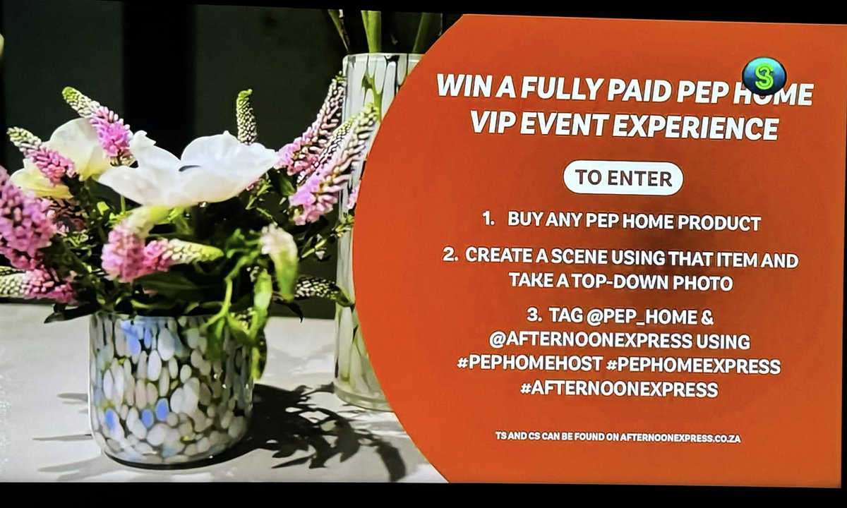krugersville's tweet image. 💥 WIN a fully-paid experience to the exclusive PEP HOME “Make Room For More” VIP Event in Cape Town on 16 October 2025!

Here’s how to enter: 
1️⃣ Buy any PEP HOME product
2️⃣ Set a scene using the item and take a top-down photo 
3️⃣ Post to Instagram using #PEPHOMEExpress