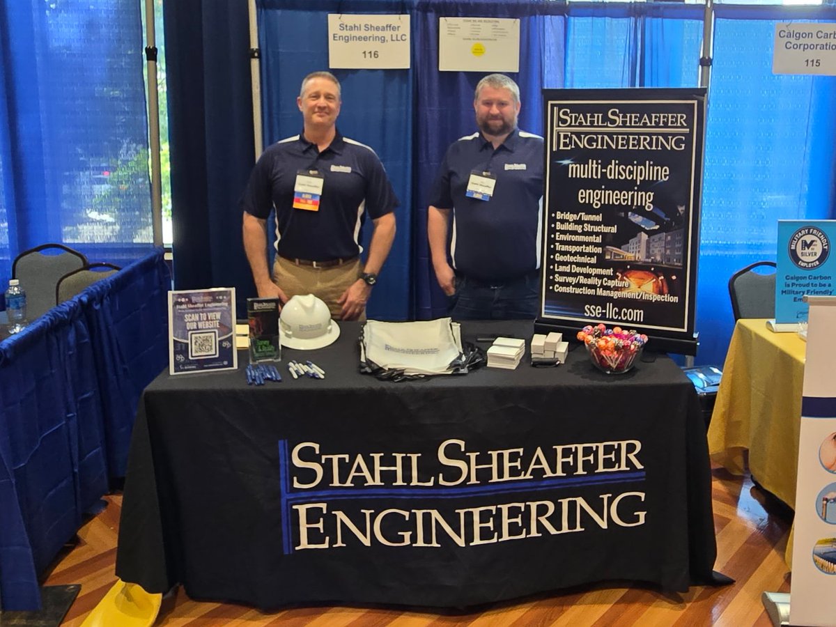 Today, Walt and Don are representing Stahl Sheaffer Engineering at the University of Pittsburgh's annual Fall Career and Internship Fair, where they are connecting with students who are exploring their career opportunities. stahlsheaffer.com/career-opportu…
