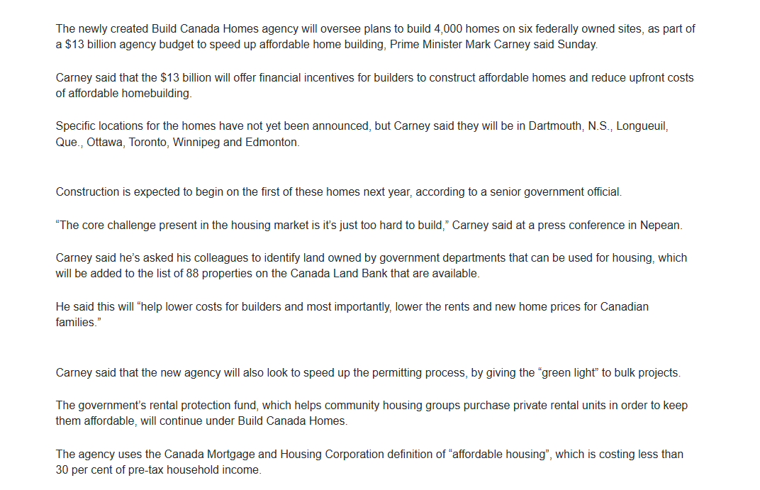 JasminLaine_'s tweet photo. Correct me if I've misunderstood... but it appears that the government is giving 13 billion of YOUR dollars, to build THEIR homes, on THEIR land... of which you will never own.
The promise is 4,000 new "homes"... at 13 billion in subsidies, which would mean each home will cost around 3.25 million to build.