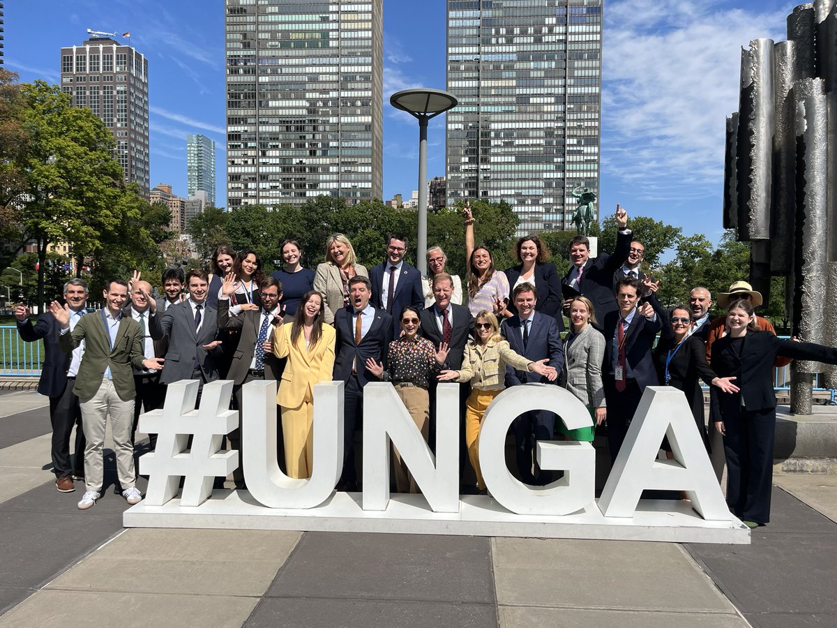 ⏰ D-7 until #UNGA80 🇺🇳!

#TeamBelgium 🇧🇪 has been working tirelessly over the past weeks, and is now all set to welcome our high-level delegation and kick off the High-Level Week! 🚀

#BEatUNGA80