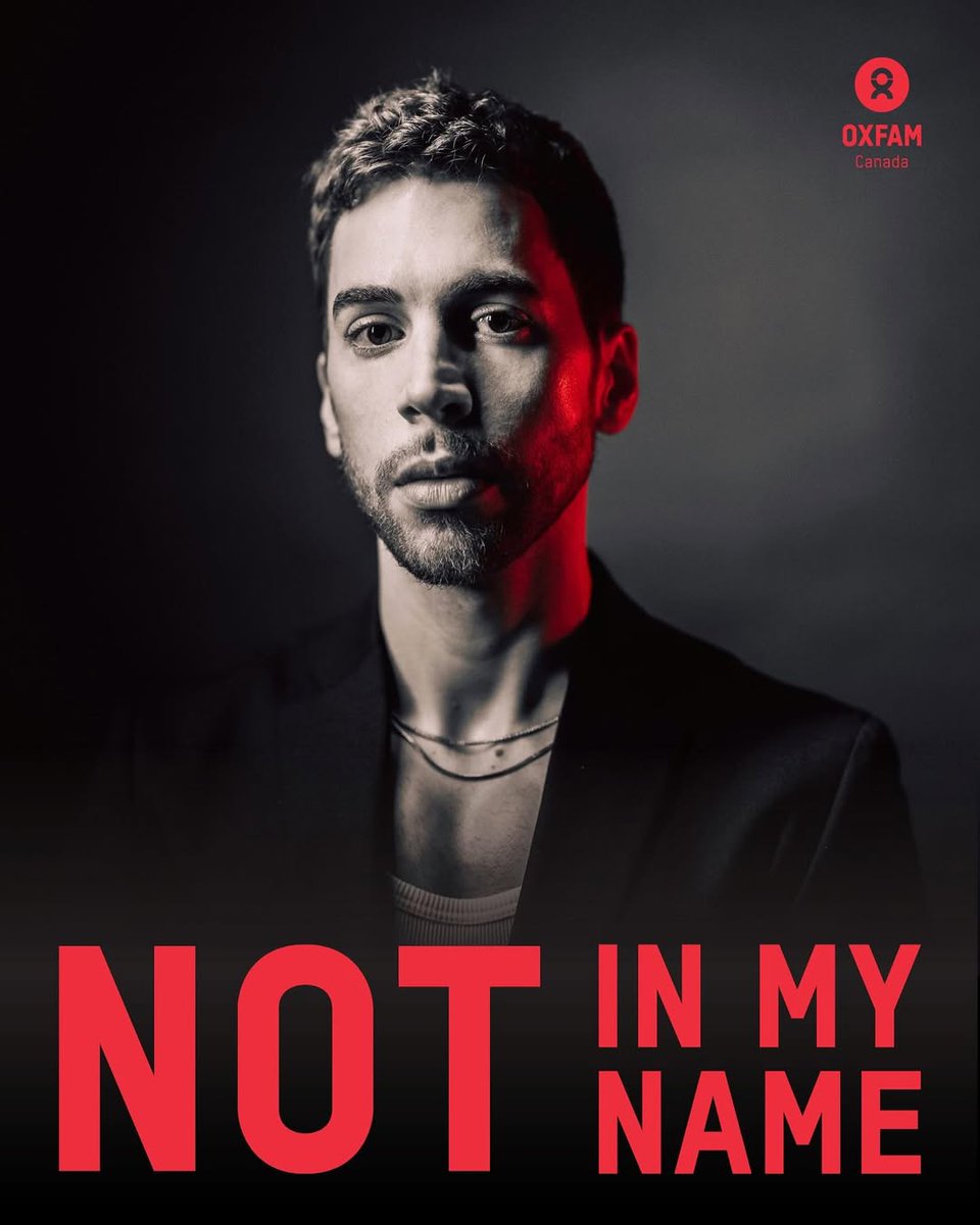 Tatiana Maslany and Jordan Gavaris have signed Oxfam Canada's "Not In My Name" camapign in support of Palestine! 

"Stop supporting Israel in its genocide of Palestine NOW." 
-Tatiana Maslany 

"We DO NOT support Canada in its complicity in Israel’s genocide" 
-Jordan Gavaris