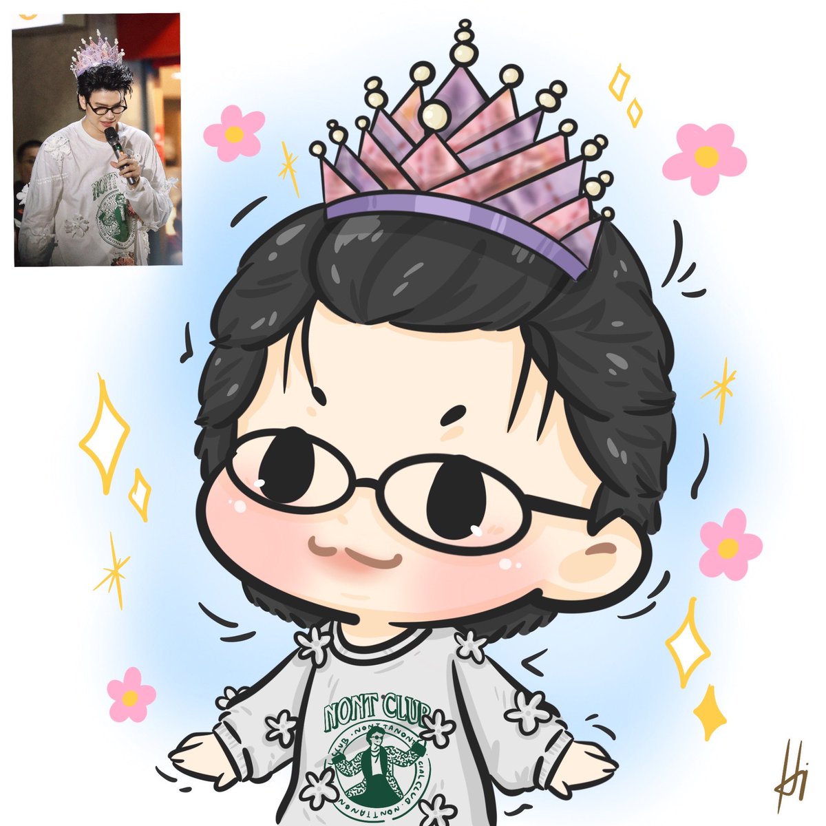 คิดหนักมากว่าจะวาดดีไหม เพราะมันเลยมาหลายวันละ🤨
แต่เราก็เกาะเสาอิมแพคไม่ปล่อยยุละ ก็เอาซะหน่อย มาช้าแต่มานะ
#NONTEP03_สุรุ่ยสุร่ายCONCERT
#NONTEP03_DAY4
#นนท์แฟมสายอาร์ต #NONTTANONT