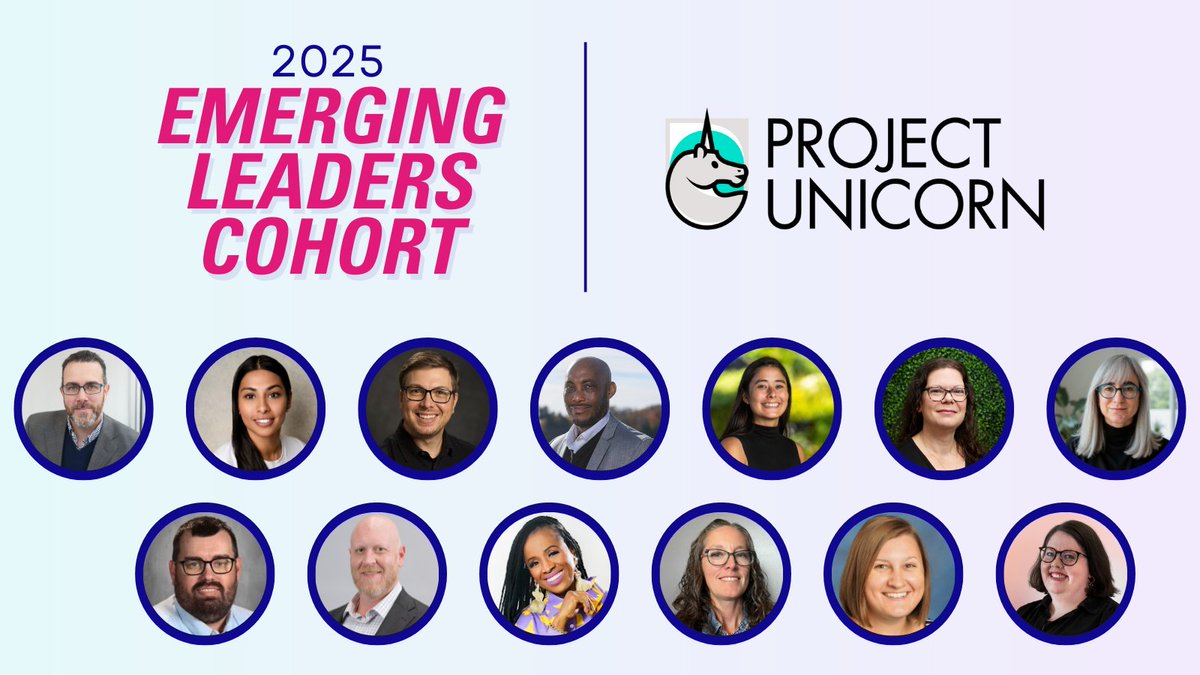 CharlesRandolp3's tweet image. Great news from @projunicorn! The new Emerging Leaders Cohort is officially announced. Looking forward to seeing how these early-career professionals shape the future of K-12 data interoperability. #EdTech #ProjectUnicorn projectunicorn.org/2025-emerging-…