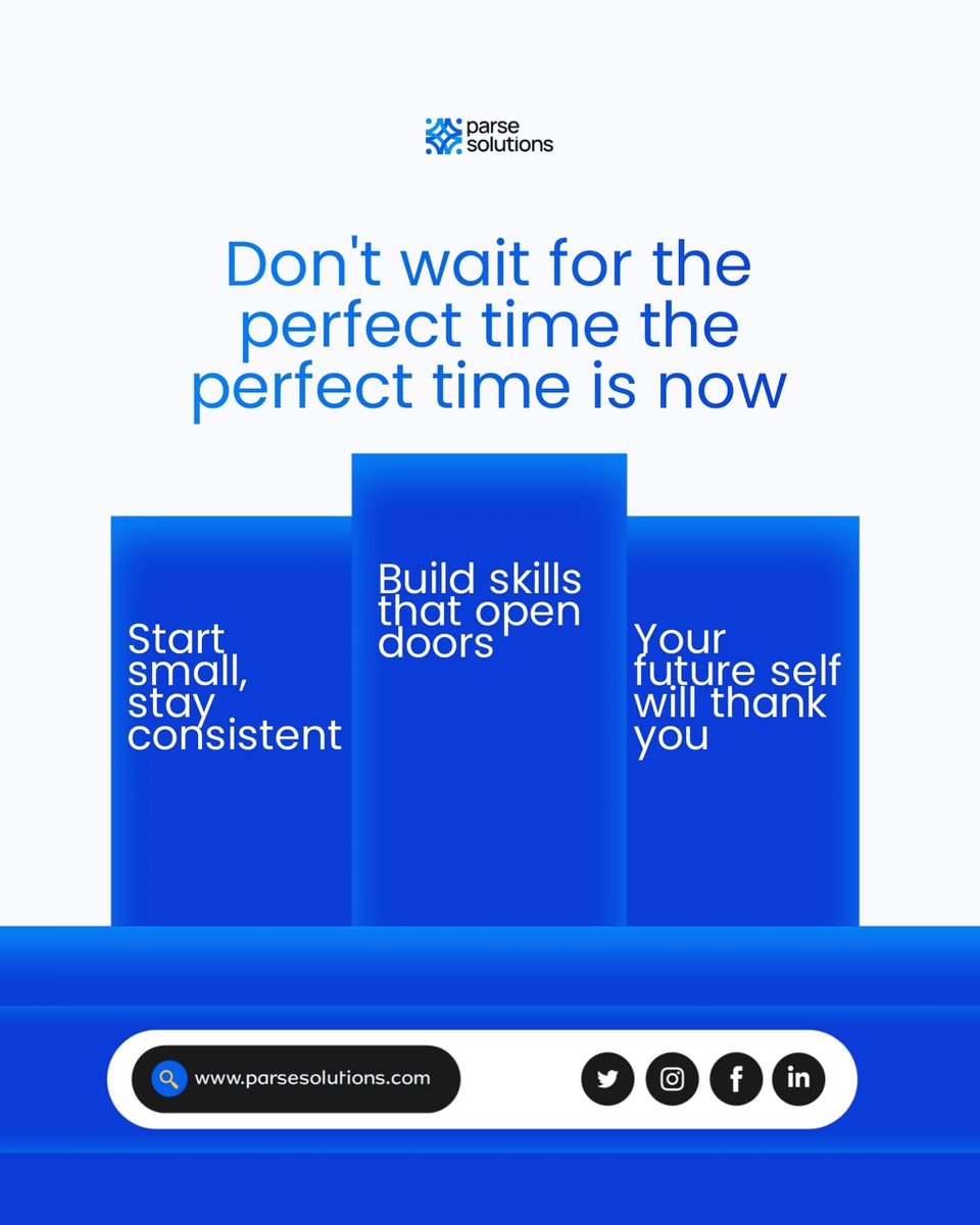 ParseSolutions's tweet image. Big names in tech all started somewhere. This is your somewhere. 
Take the step!🚶🏼‍♀️💙🧑🏽‍💻
Learn more at parsesolutions.com 
.
.
.
.
.

#parsesolutions #tech #projectmanagement