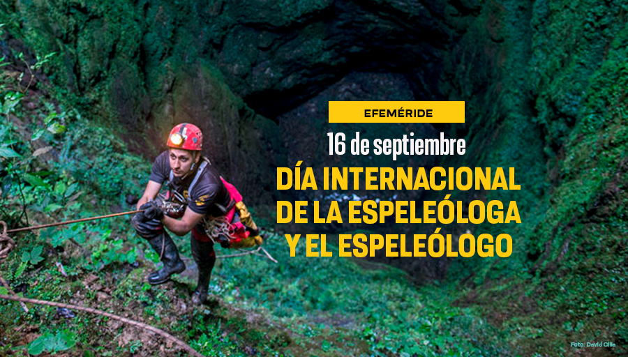 UNAM_MX's tweet photo. #UnDíaComoHoy se celebra el Día Internacional del Espeleólogo 👷‍♀️⛰️👷, científico o explorador que investiga la formación, las características físicas, la flora y la fauna de las cuevas y otros relieves kársticos > https://t.co/s2PGF77WuB https://t.co/KjP0Yuqdgc