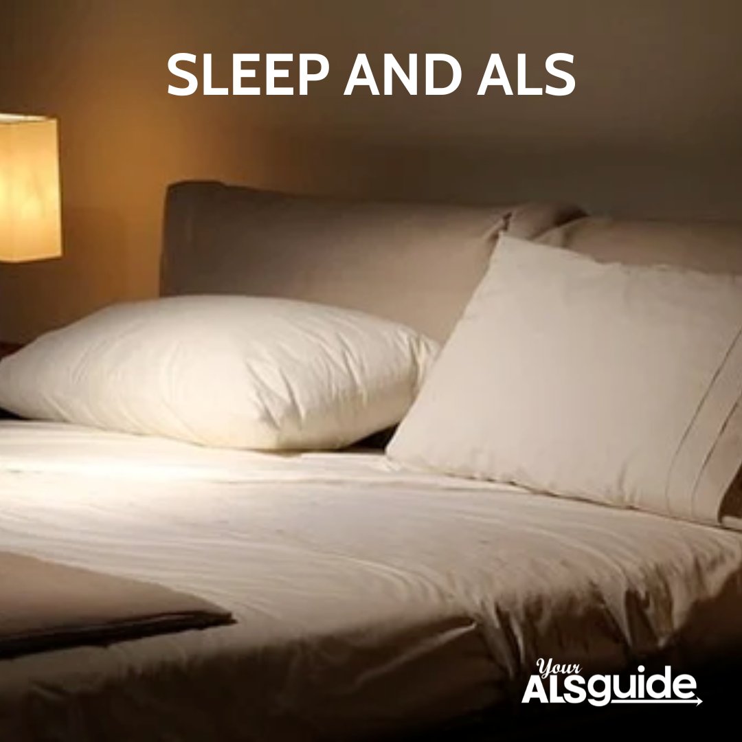 YourALSguide's tweet image. Getting a good night’s sleep can be challenging for people living with ALS. There are strategies and devices that can help. Sleeping better can improve your mood, energy level, and overall outlook on life. Learn more at youralsguide.com/als-and-sleep #ALS