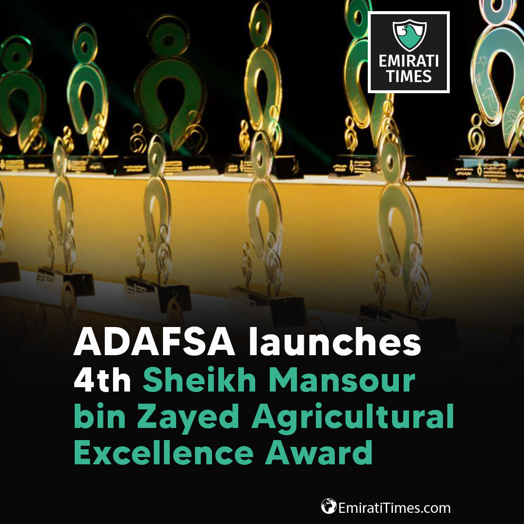 EmiratiTimes's tweet image. The Abu Dhabi Agriculture and Food Safety Authority has launched the fourth edition of the Sheikh Mansour bin Zayed Agricultural Excellence Award.

emiratitimes.com/adafsa-launche…

#ADAFSA #AgriculturalExcellence #EmiratiTimes #SmartAgriculture #SheikhMansourAward @adafsa_gov