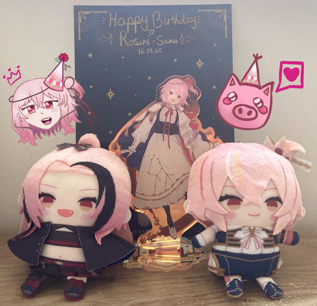 yuriddler's tweet image. Happy birthday Wosemi-Sama!! 🌹💖
#GalleryOfRoses #RosemiLovelock