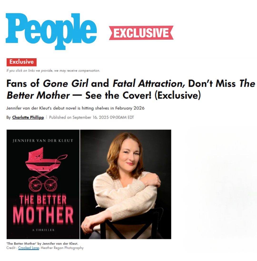 Jennifer VanDerKleut - THE BETTER MOTHER Out Now! tweet media