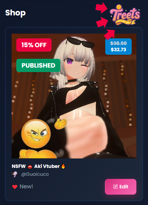 guaicuco's tweet photo. Don't know Aki yet? You can meet her on Treets. She's my alter ego, a hot Vtuber. I'll be waiting for you there. You can visit me and sign up for Treets right at the link below. 👀👄🔥
🔽🔽🔽
https://t.co/KoECP565iV

#Vtuber #nsfwtwtًً  #SpicyVibes https://t.co/h4GtPxDnzN