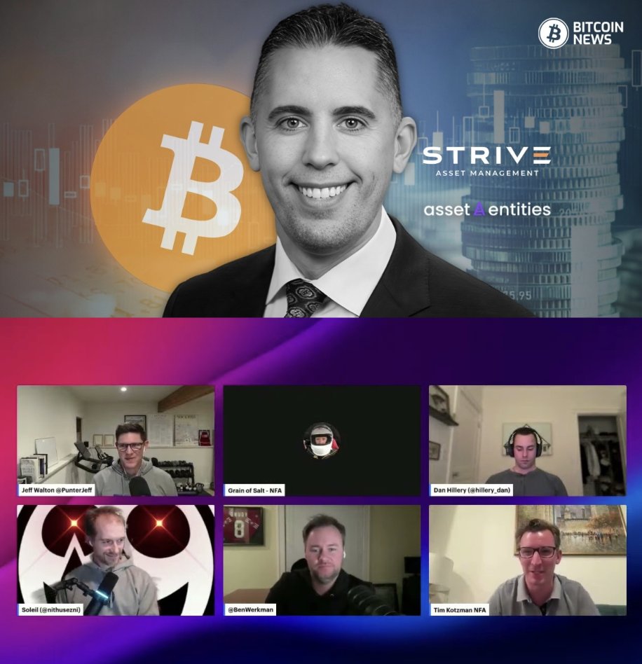 NEW: Strive announces a strategic acquisition of MSTR True North Inc. (True  North) in a de minimis cash transaction. True North founder Jeff Walton  will serve as Chief Executive Officer of True