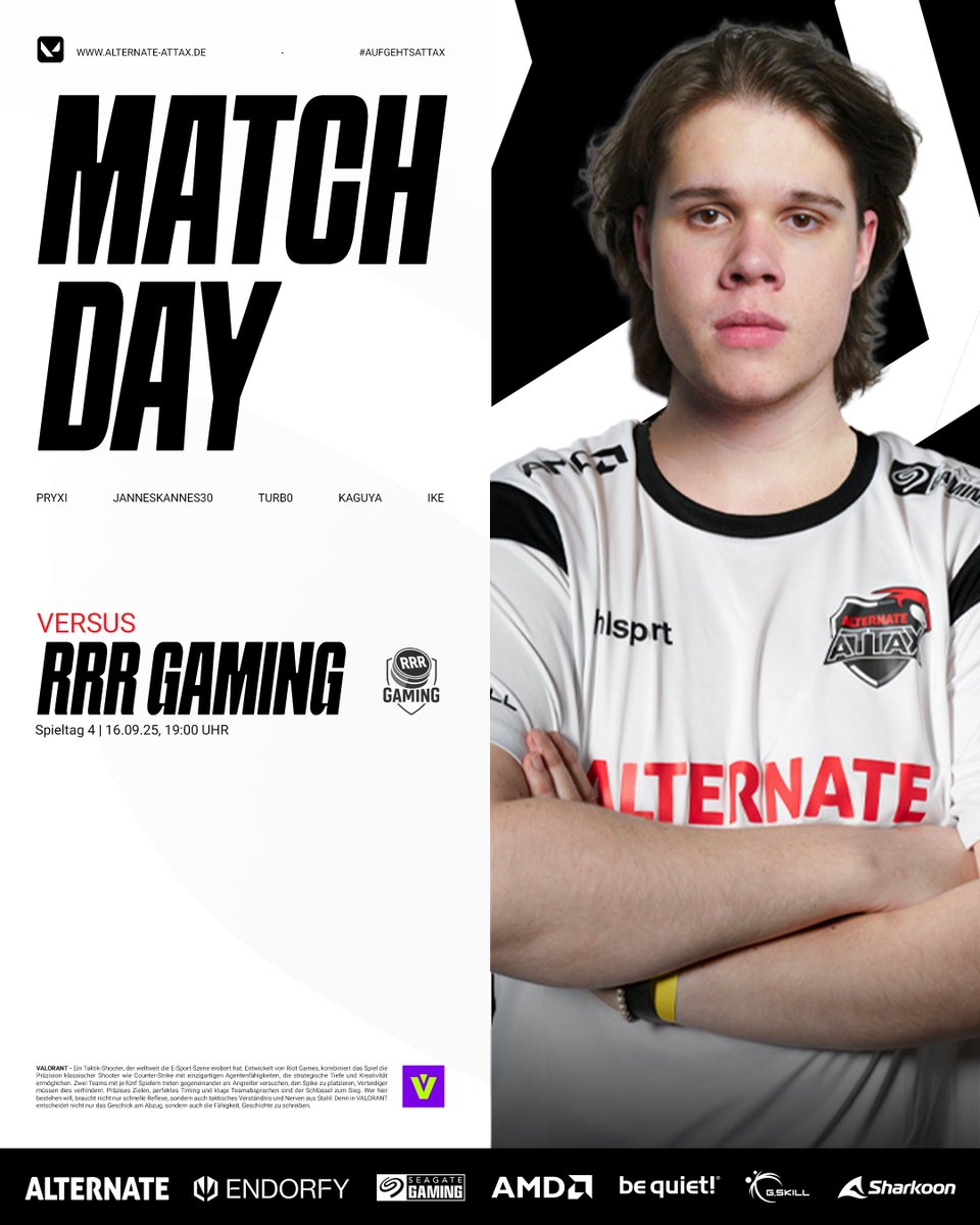 Die #Evo Jungs stimmen heute zum Double Feature an! Spieltag #4 in der <a href="/projectvgg/">PROJECT V</a> Pro Series, let's go 🔥

#aufgehtsattax