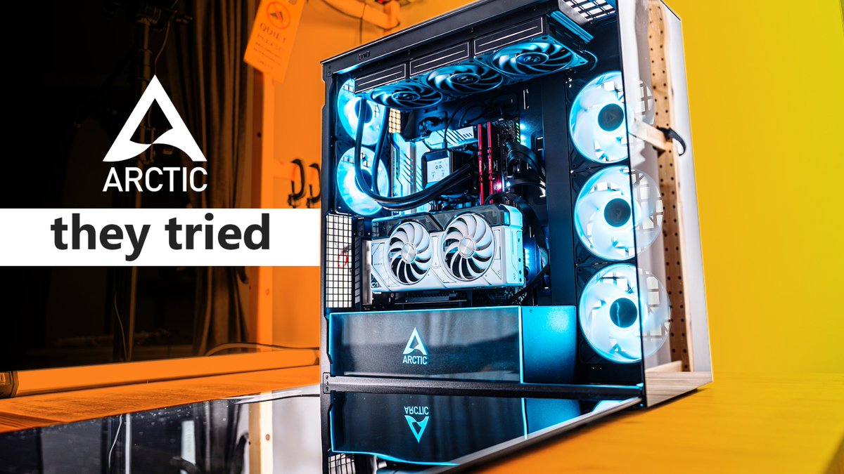 hardwarecanucks's tweet image. So Arctic, known for peak performance at affordable prices, launched a PC Case called the Xtender
Turns out there's a lot to unpack here...
youtu.be/7yWxe9Fx8cg
