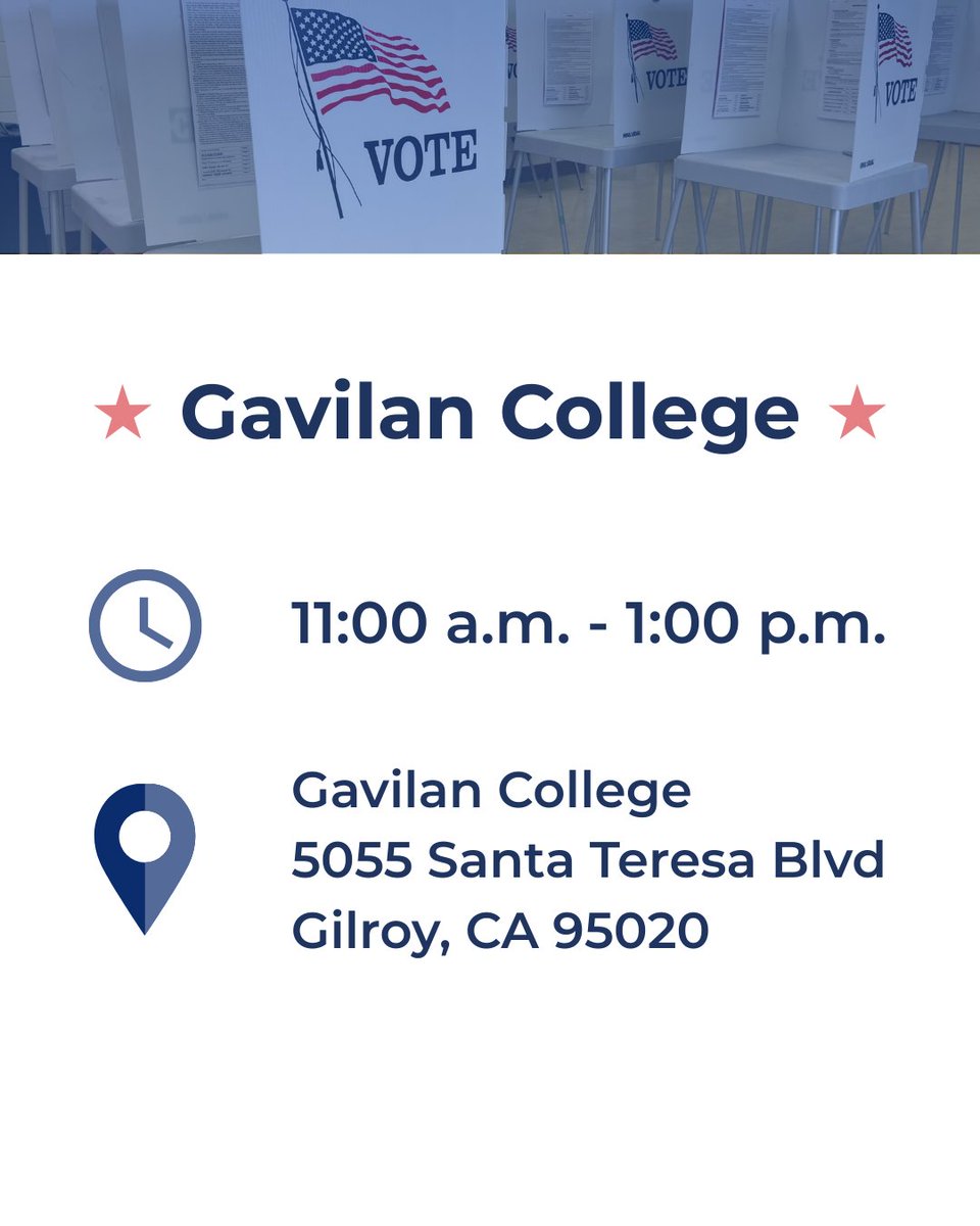 📅 Happy National Voter Registration Day!

Join us at San José State University or Gavilan College to register to vote, learn about upcoming elections, and grab free voter education materials.

#NVRD #sccvote
