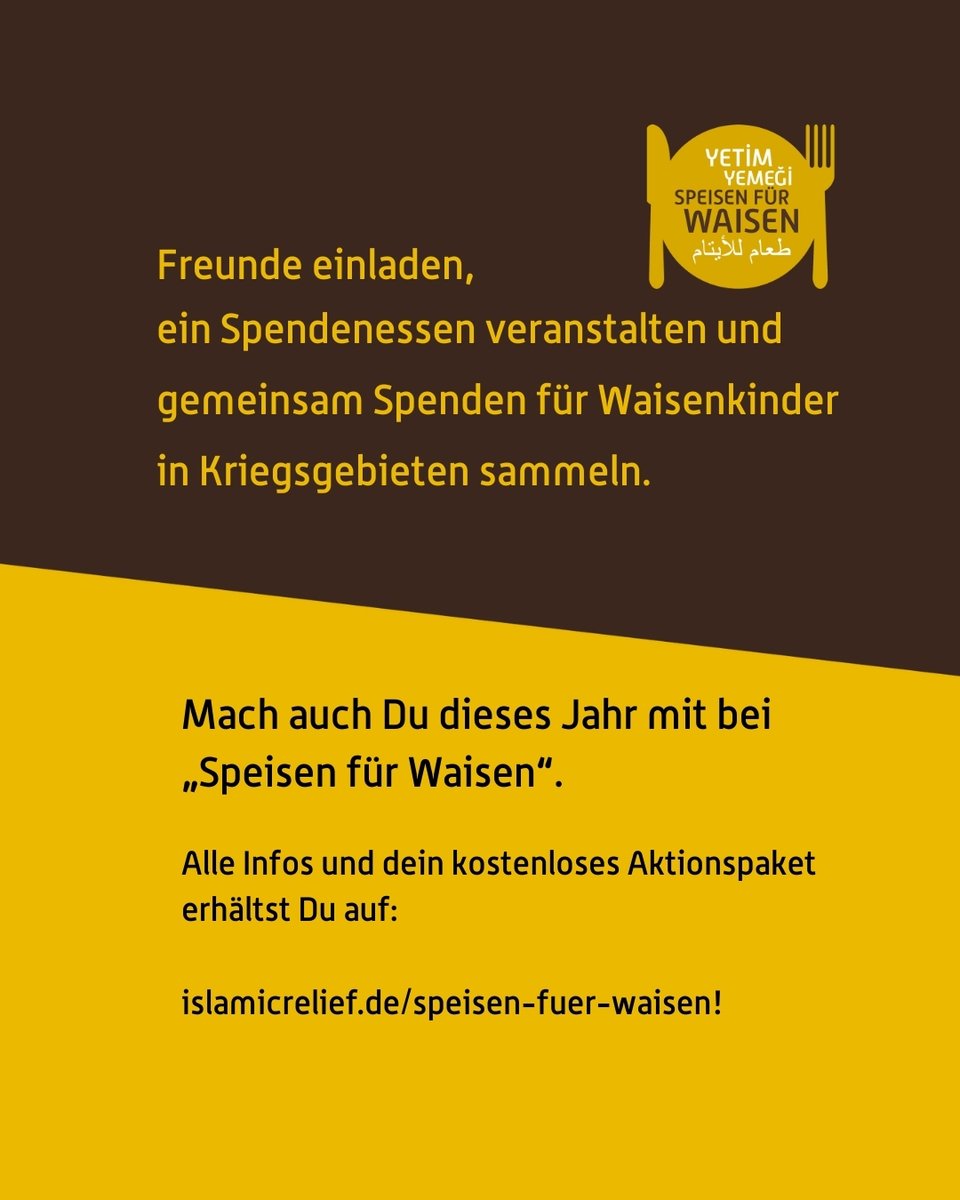 WIE VIELE KINDER SIND DURCH DEN GAZA-KRIEG ZU WAISEN GEWORDEN?
Schreibt es in die Kommentare!

Die Situation in Gaza ist insbesondere für Kinder belastend. ❤️‍🩹 Diese Kinder benötigend dringend emotionale und finanzielle Unterstützung. 

➡️bit.ly/sfw23-tw