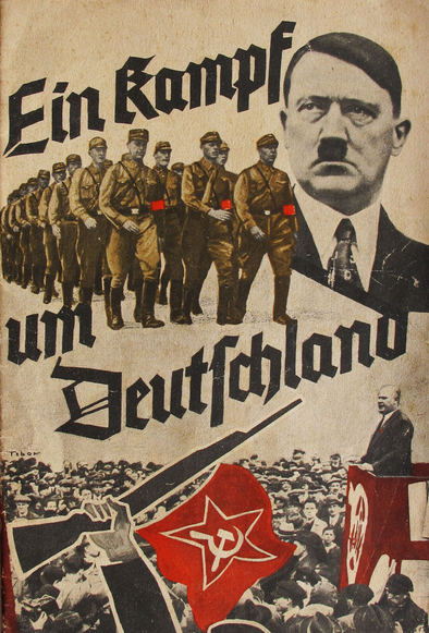"The conservative German National People’s Party (DNVP), finally had enough with its coalition with the NSDAP, concluding that the Nazis were the “main enemy” of Germany. By the fall of 1932, conservative leaders stated that they saw no difference between the KPD and NSDAP."