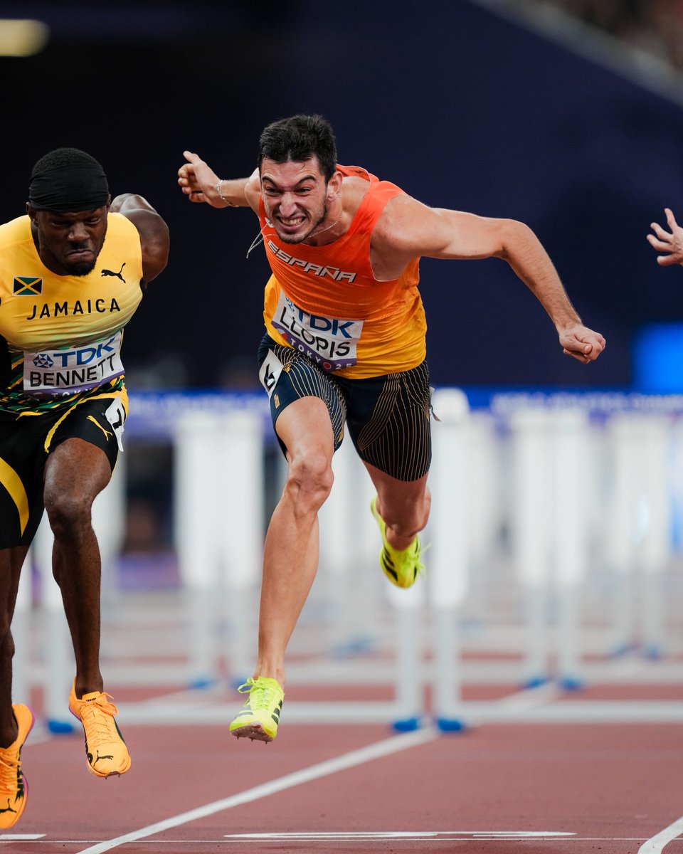 🏃 Gran, Quique Llopis! 4️⃣t en 110 metres tanques al Campionat del Món de Tòquio!   👏🏻 L'enhorabona també al seu entrenador,  Toni Puig! 😍

Estem molt orgulloses!