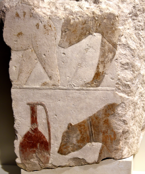 🧸Brown bears... from Egypt's Pyramid Age!
This superb scene from King Sahure's pyramid at Abusir portrays Syrian #bears brought as tribute into #Egypt c.2475 BC, as featured in our #BoltonsEgypt study day this Saturday: eventbrite.co.uk/e/boltons-egyp…
(image: Neues Museum, Berlin)