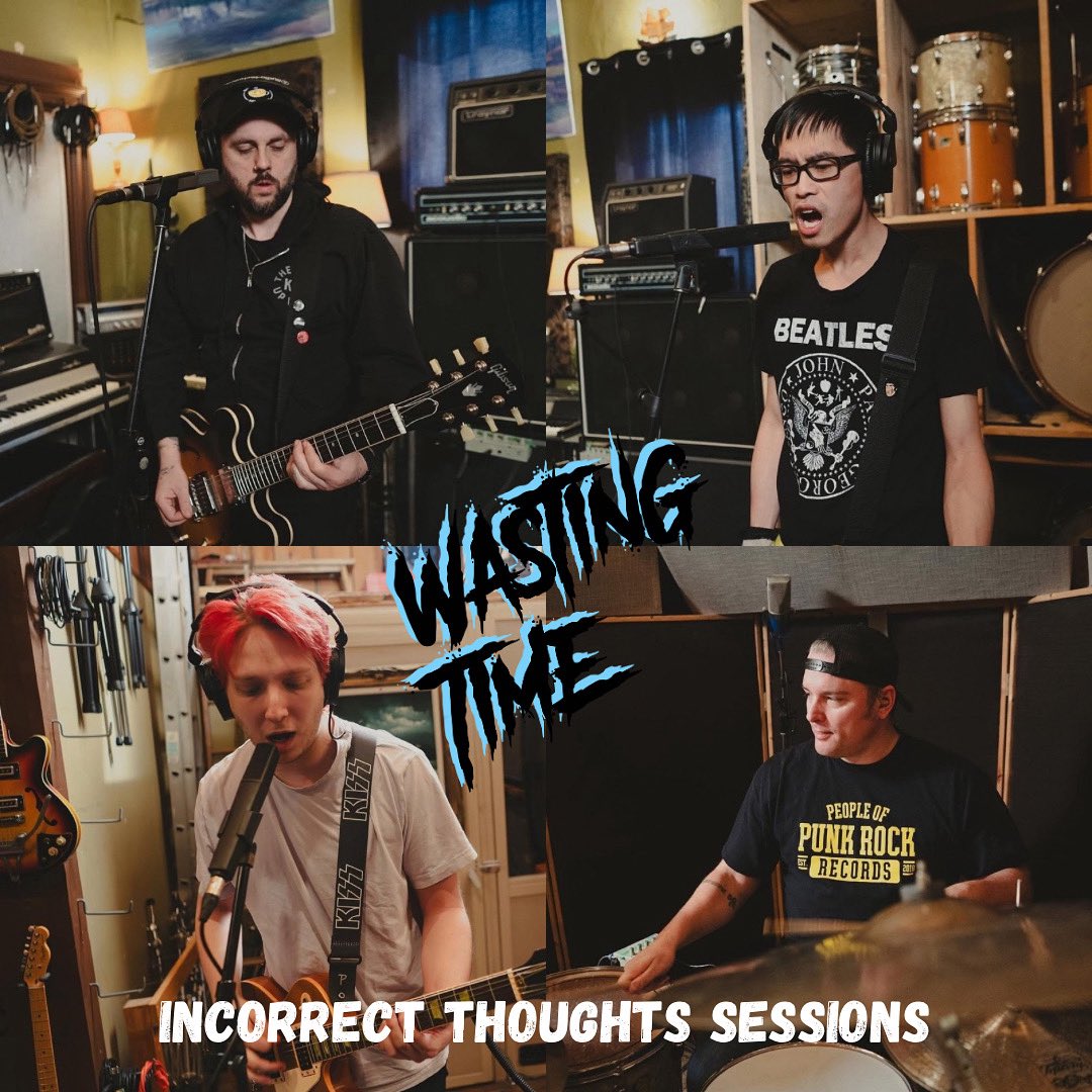 Check out live in the studio renditions of 4 songs on the Incorrect Thoughts Sessions EP that dropped today!

wastingtimemusic.bandcamp.com/album/incorrec…