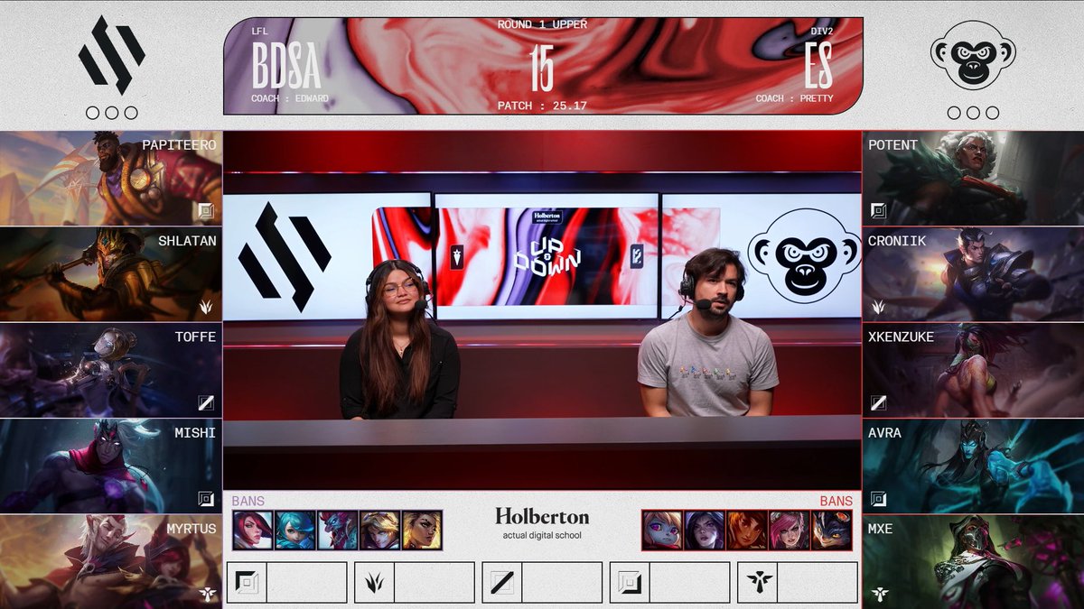 L'heure est à l'égalisation pour Esprit Shonen ! ⚔️

Game 2, c'est parti sur <a href="/OTP_LoL/">OTP LoL</a> 🫡