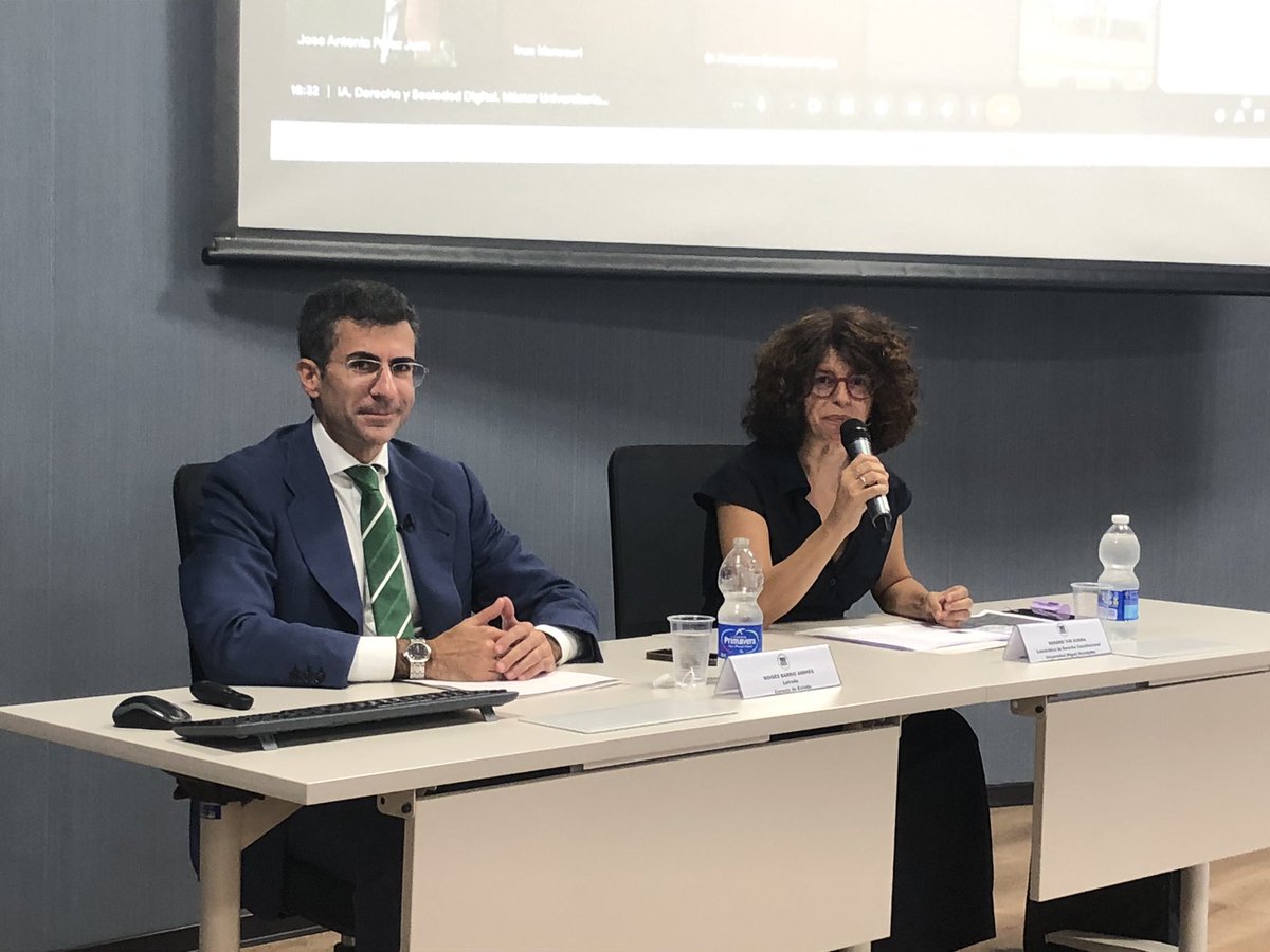 Conferencia del profesor Moises Barrio Andrés: “en el escenario actual no es posible una regulación global de la IA”
<a href="/madesod_umh/">Máster Universitario en Derecho y Sociedad Digital</a>