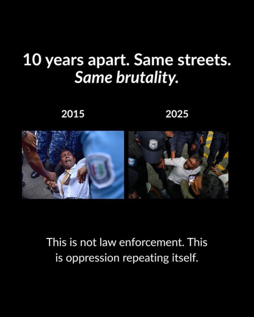 MSharuhaan's tweet photo. I took these two photographs 10 years apart. Different times, yet the same police brutality, the same fight to protect democratic values. It has been an honor to document these moments a decade apart , a reminder that the struggle for justice continues. https://t.co/itdpYTkJjW