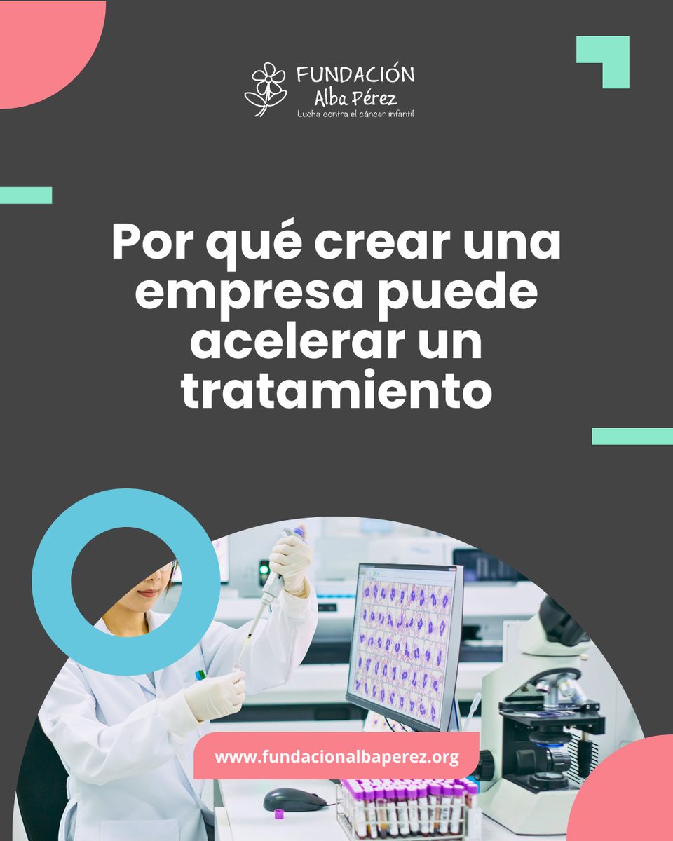 ¿Cómo puede una empresa acelerar un tratamiento? 🚀 En el blog: qué es una spin-off biomédica, cómo lleva una idea del laboratorio a ensayos en personas y por qué puede ayudar en cáncer infantil.

Más aquí: fundacionalbaperez.org/blog-el-dia-a-…
 #sarcomadeewing