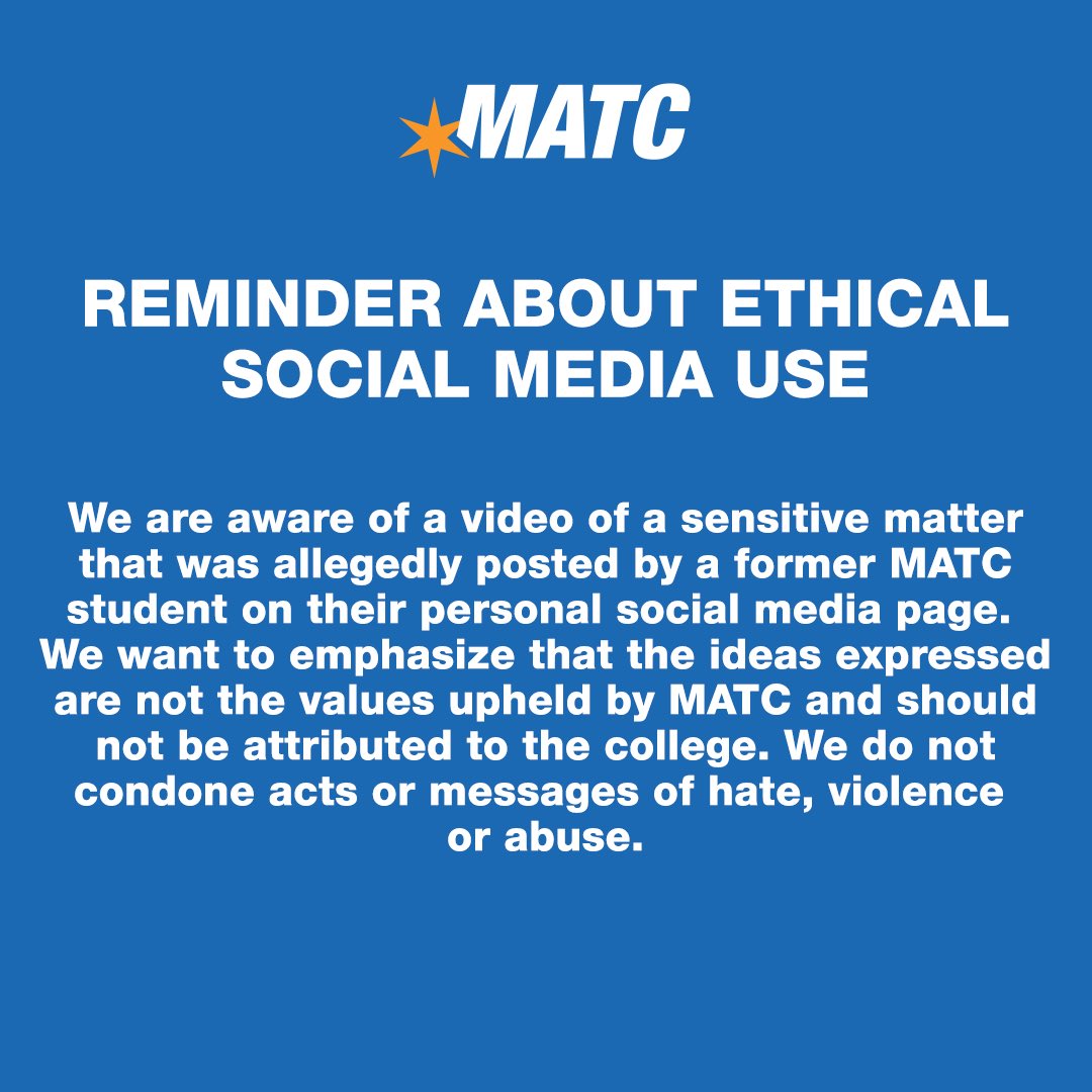 Milwaukee Area Technical College (@matcmilwaukee) on Twitter photo 