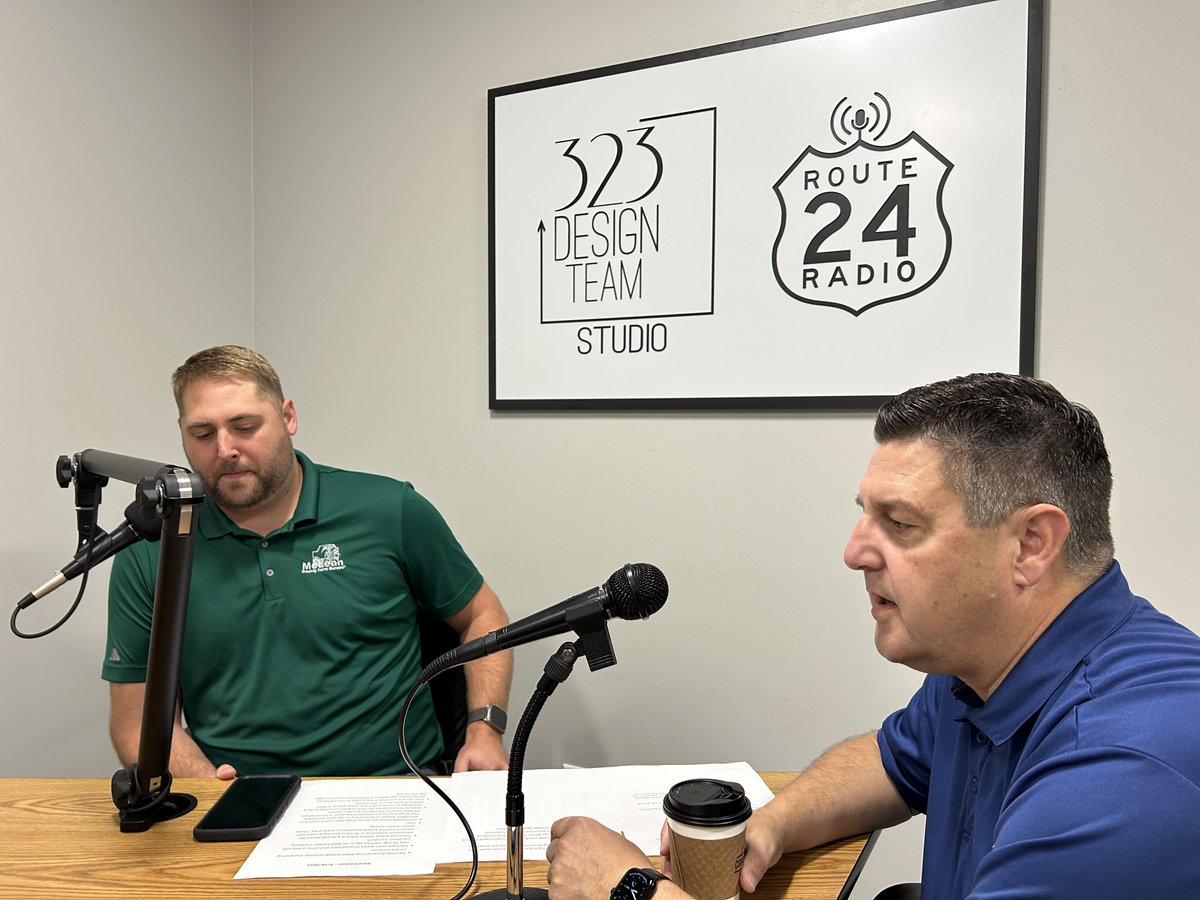 David Klein, First Mid Ag Designated Managing Broker/Auctioneer and Michael Rhoda, Farm Manager/Real Estate Broker in IL &amp; IA joined Kent Casson of Route 24 Radio in studio on Tuesday September 16th, 2025 to discuss all things agriculture.  Listen below:
facebook.com/share/v/1FLAYq…