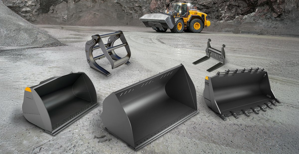 VolvoCES's tweet image. What attachment are you choosing?

Leave a comment on what projects you will be working on that require a specific attachment.

#Volvoces #WheelLoader #Construction #ConstructionEquipment