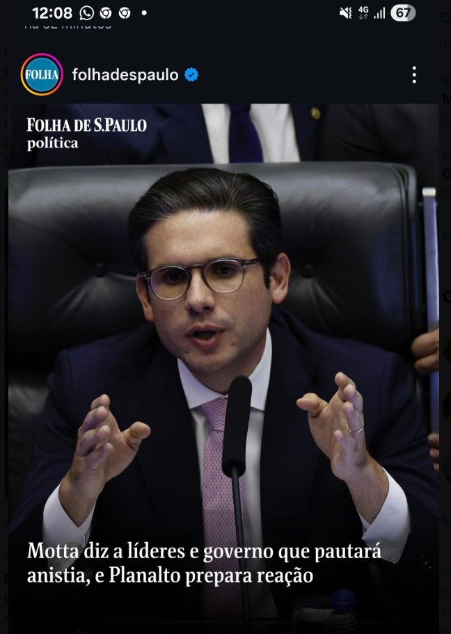 Presidente @hugomottapb LUZ, FORÇA, CORAGEM, ACREDITE NUMA POPULAÇÃO CONTINENTAL QUE LHE APOIARÁ o resto da VIDA! 🙏🙏🙏
Chegou a hora! O Brasil quer virar a página! 
O Brasil quer justiça sobre a LIBERDADE !

Senta o dedo, por favor. 
Vamos despertar as REDES SOCIAIS. 

ANISTIA